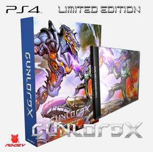 Shipping Gunlord X limited and regular edition for PS4