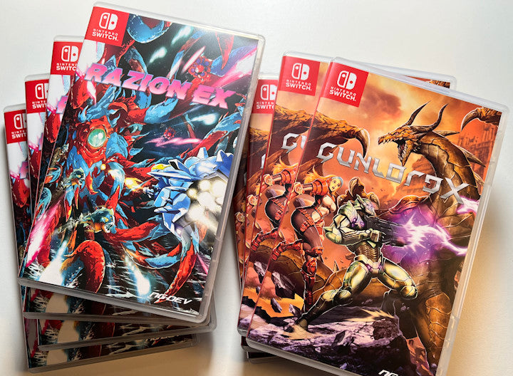 Warehouse clearance for Razion EX (used) and Gunlord X (used)